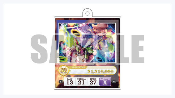 アクリルキーホルダー(60x55mm)