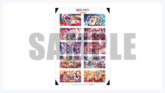 ステッカー(A4サイズ10分割)